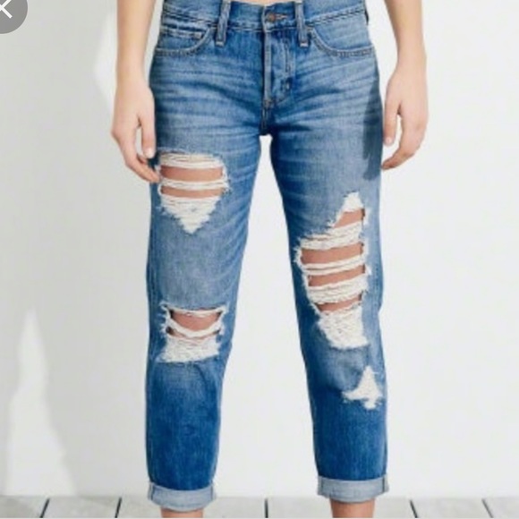 Hollister Denim - Hollister Low Rise Boyfriend Jeans 3S